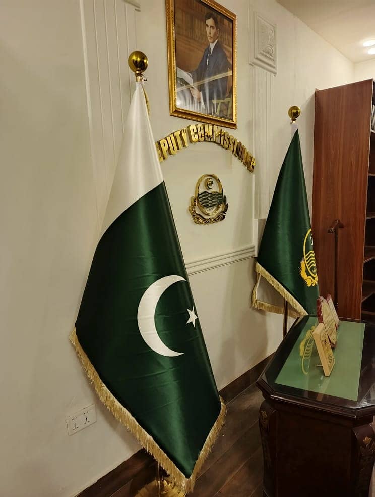 Vip Flags & Golden Pole | Custom Printing Lahore | call 03008003560 1