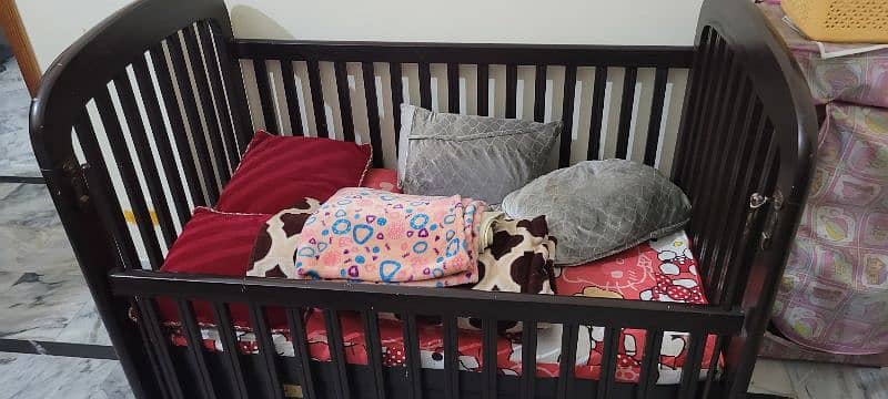 kids solid wooden cot 3