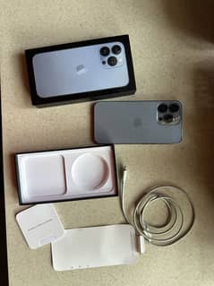 iPhone 13 Pro 256gb pta approved with box blue