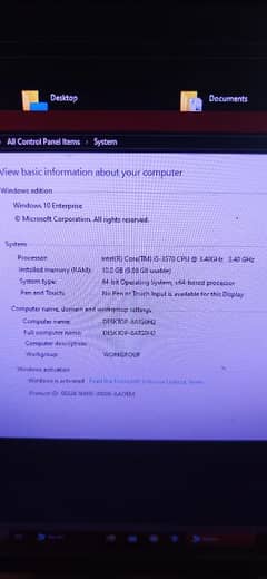 HP core i5 3rd gen and LCD 22 inches Dell
