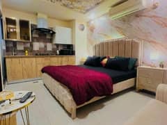 daily basis,short stay&weekly basis one&studio fully furnished luxury apertment available for rent gulbreg greens islamabad