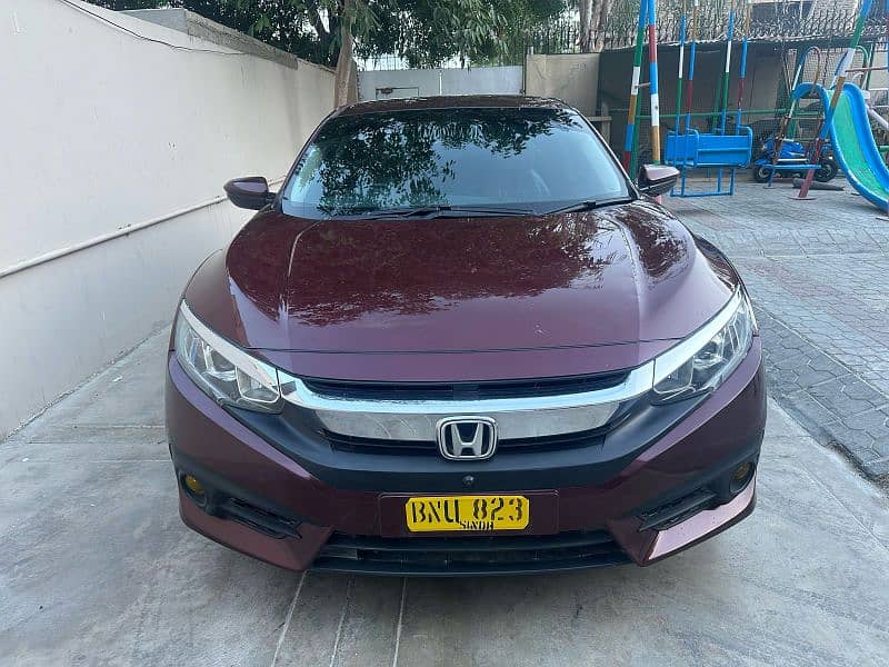 Honda Civic 1.8 Prosmatec UG 2018 Red New Meter 1