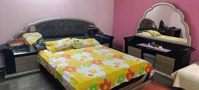 Double bed set for sale - Faisalabad
