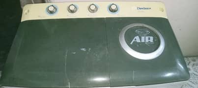 Dawlance washing machine both sides working 12 kg capicity zabardast