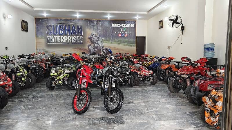 124cc Special Edition Mini Trail &Atv Quad Bikes Delivery In All Pak 2