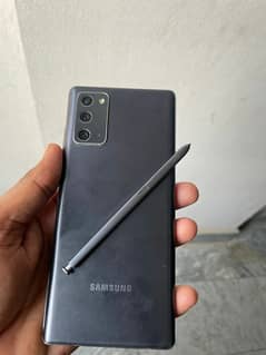 sumsung note 20 5g 256 glass break