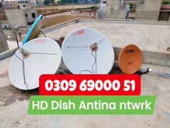 HD Dish Antenna TV installation 03096900051