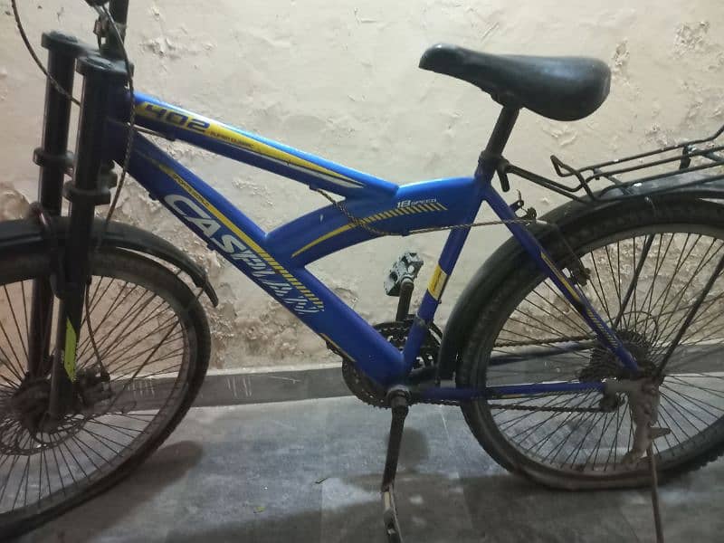Caspian cycle with disk breaks 1