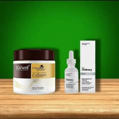 2 in 1 skin care and hair care bundle