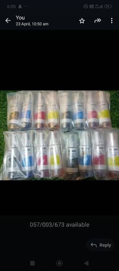Epson inkset4/6color original Available