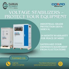 Heavy-Duty Voltage Stabilizers – Protect Your Equipment