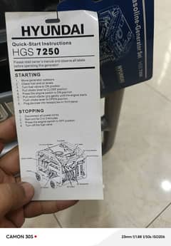 New generator urgent sale