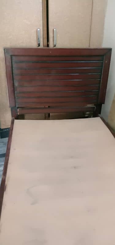 single bed with mattress | wooden bed | foam | mattress | bed 2
