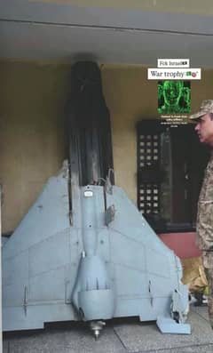 Israeli Harop drone for sale(front bumper missing)