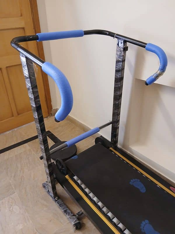 Manual treadmill and twister exercise 1