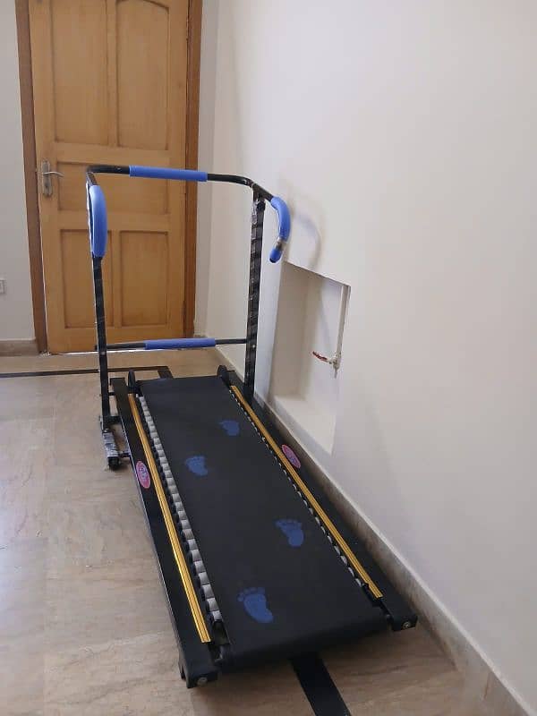 Manual treadmill and twister exercise 3