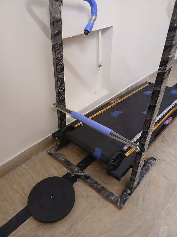 Manual treadmill and twister exercise 5