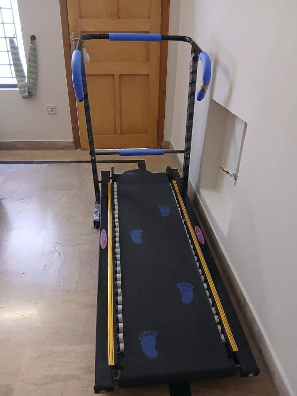 Manual treadmill and twister exercise 6