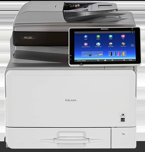 Ricoh MP C307 Color Laser Multifunction Printer 0