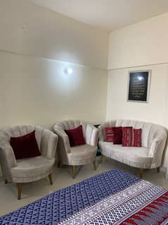 4 Seater Aesthetic Sofa Set