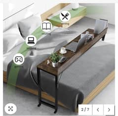 "Waseeh online" overbed multiuse workstation / table brand new