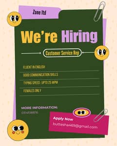 Customer service Representative