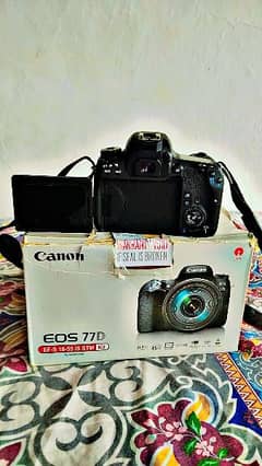 canon 77d with 50mm lens 03454544146