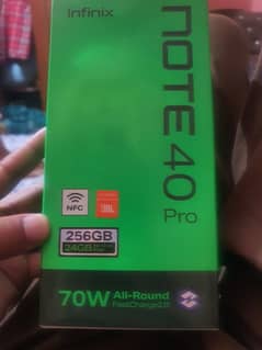 infinite not 40 pro urgent sale