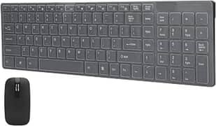 Keyboard Mouse in Wireless USD Black