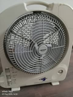 Rechargable fan light