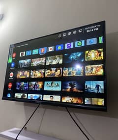 Htstar smart tv 32 inches 4k resolution 5 months used