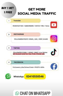 TikTok Followers | Instagram Followers | Youtube Subscriber /many more
