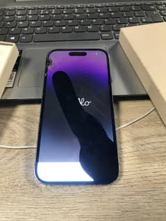 iphone 14 pro icloud 128gb deep purple 7/10