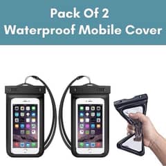 waterprof cover for mobile pack of 2