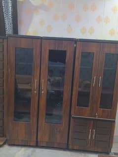 Room Bed with site tables , Showcase, Dressing Table