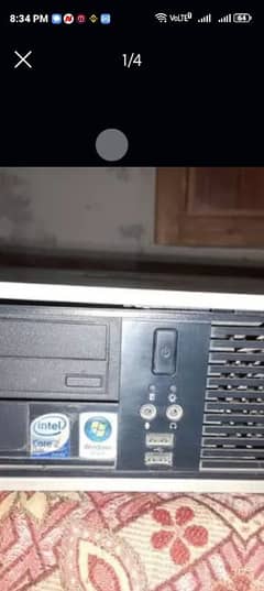 4GB Ram 320 GB Rom model dc5800 all okk just cpu