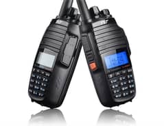 TYT 8000D Dual Band Long Range Walkie Talkies, dual Antenna big Screen
