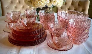 Arcopal “Fruits de France” Dinnerware Set – 70+ Pieces  Made in France