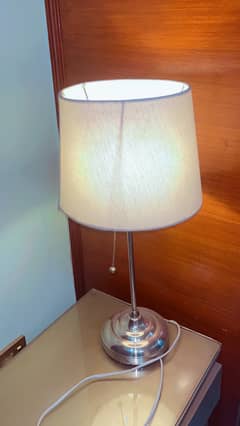 Steel pull chain lamp