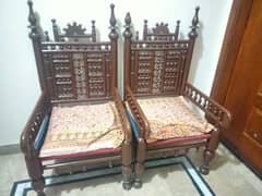 2 wooden chairs for sale made with best quality wood