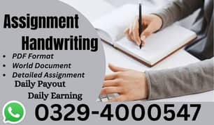 Assignment writing Ads posting Part time full time