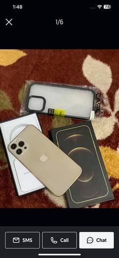 Iphone 12 pro max Non pta 512GB complete box