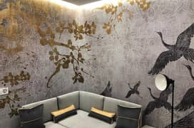 wall 3D Wallpapers - Wall pictures - Wallpaper - Wooden Flooring