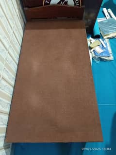 Carpeted wooden takhat namaz