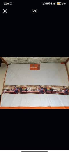 Dura medicated Ortho spine mattress few months used with packing
