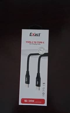 Type C Fast Charging Cable 120W Brand New