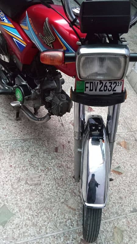 Honda 70 2019 model Faisalabad almost geniue 03356894007 5