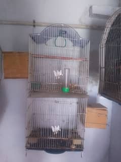 cage for bird 2 portion