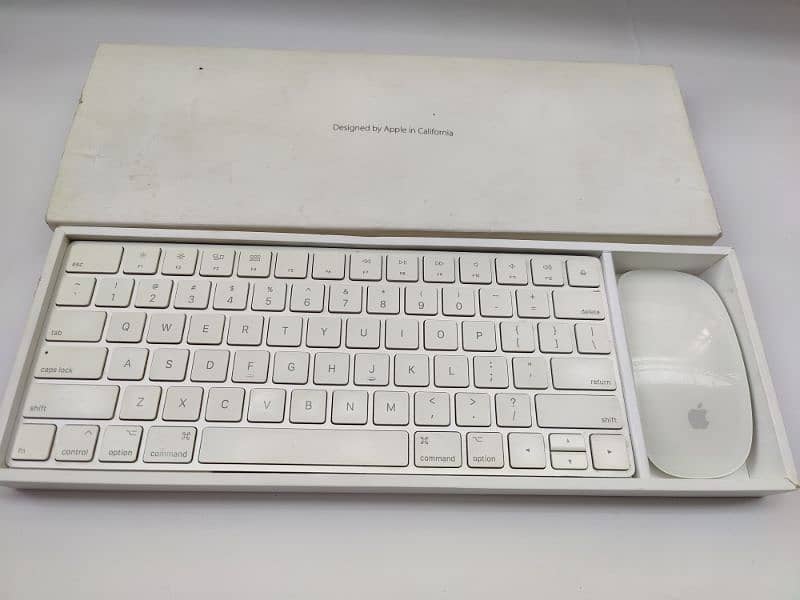 apple magic 2 wireless rechargable keyboard mouse with box 0
