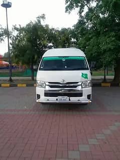 Toyota Hiace Grand Cabin For Rent - Car Rental Services available